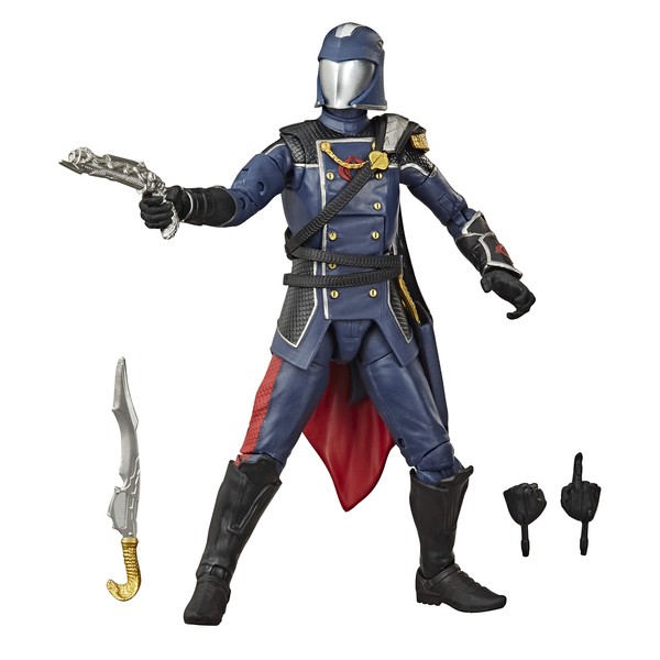 G. I. Joe Classified Series Cobra Commander Action Figure 06 Collectible Premium Toy, Multiple Accessories, 6-Inch Scale, Custom Package Art