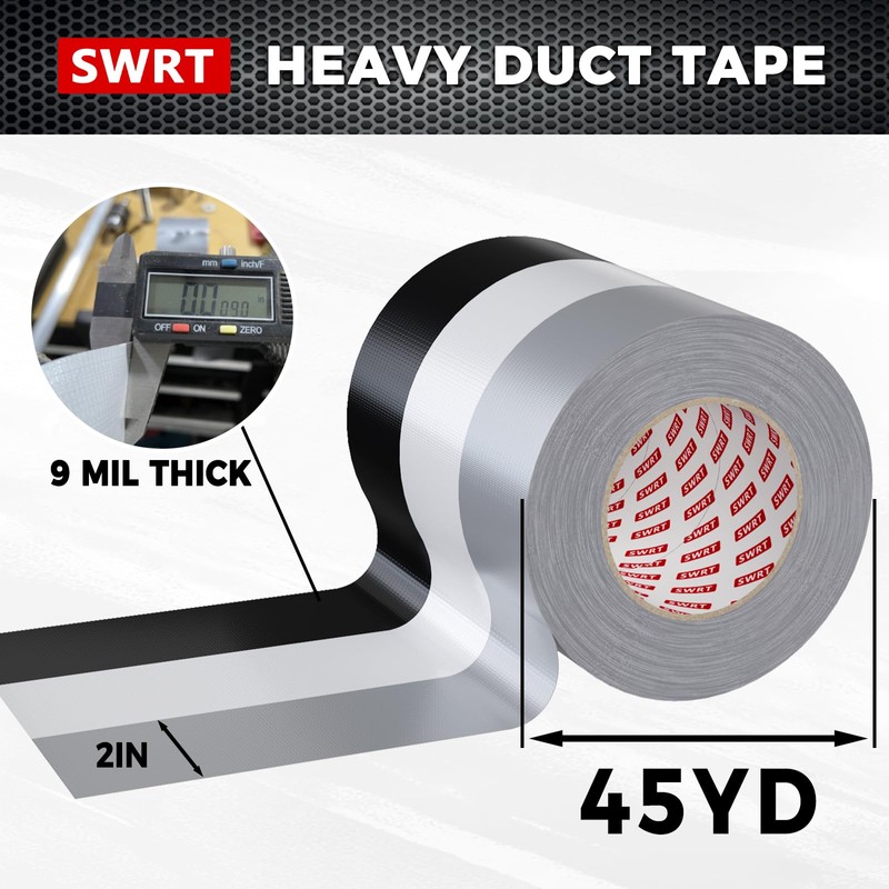 SWRT 9 Mil Duct Tape Heavy Duty, 2 in x