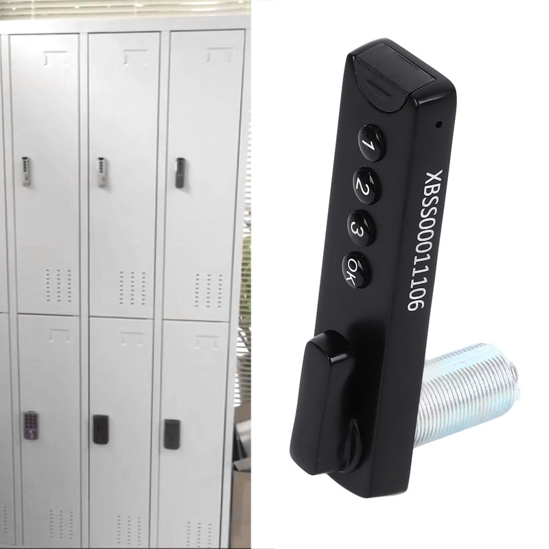 Electronic Cabinet Lock Touch Keypad Password Keyless Entry Anti Theft