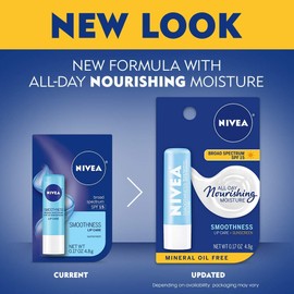Nivea Smth Hydrat Lip Spf Size .17z Nivea A Kiss Of Smoothness Hydrating Lip Care Spf 15 .17z