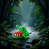 Green Crocodile Teeth Toy Classic Crocodile, Crocodile Biting Fingers Dentist