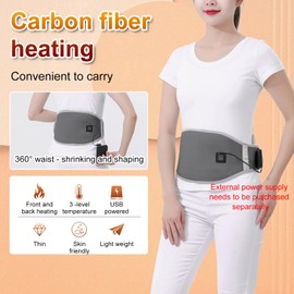 Electric Heating pad Belt with Carbon Fiber Heating Belt with,USB Interface