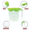 1 Liter Plastic Jug with Lid for Water Fruit Juices