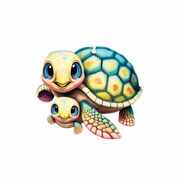 SIGZKK Animal Decoration Bogg Bag Insert Charms, Acrylic Vivid Sea