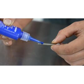 Permatex 24240 Threadlocker Blue Medium Strength,Thread Lock & Screw Glue for Bolts Nuts & Fasteners to Prevent Loosening & Corrosion, Removable with Hand Tools 36 ml