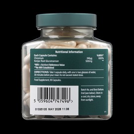 Holland & Barrett Glucomannan & Chromium 60 Capsules