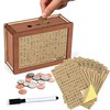 Wooden Money Saving Box for Personal Savings Goals – Reusable