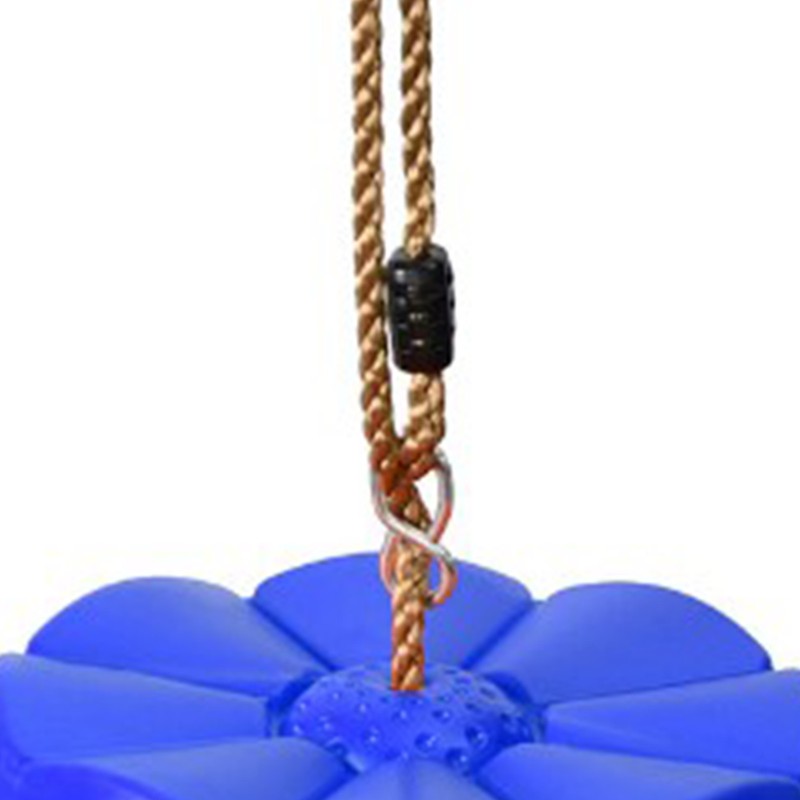 Heavy Duty Plastic Disc Tree Swing with PE Rope for