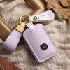 Smasol Genuine Leather Key Case, Key Cover, Key Shell, Smart