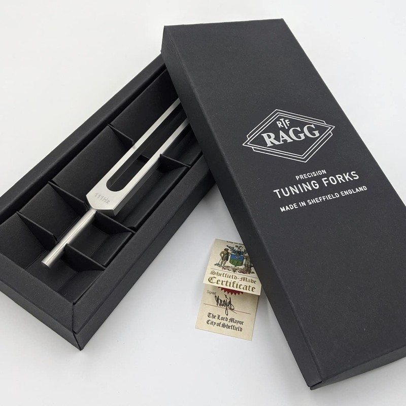 111Hz Tuning Fork. Manufactured in Sheffield, England by Ragg Tuning