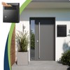 Yaocom Key Lock Mailboxes for Outside Locking Wall Mount Mailbox