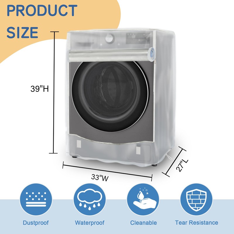 IndigoTempest9 Washer/Dryer Cover, Washer and Dryer Covers, Washine Machine Cover