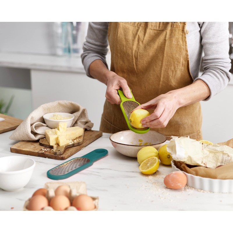 Joseph Joseph Duo 2-Piece Kitchen Grater Set, Vegetable, Cheese Coarse