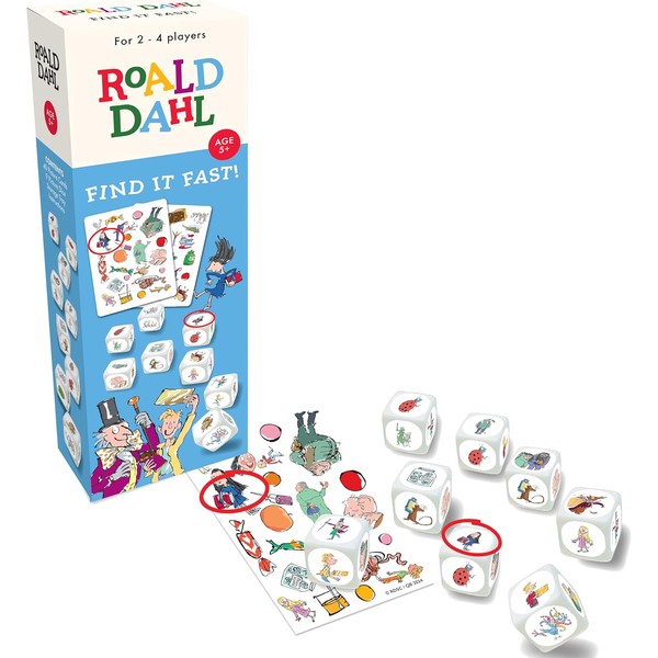 Roald Dahl Find It Fast Card Game, Ages 5+, 2-4