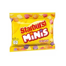 Ellies Jellies Starburst Minis Original Fruit Chews Bags 45g x24