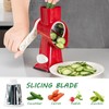 Eleko Meyar Cheese Grater Rotary Cheese Grater,Versatile Manual Cheese Grater