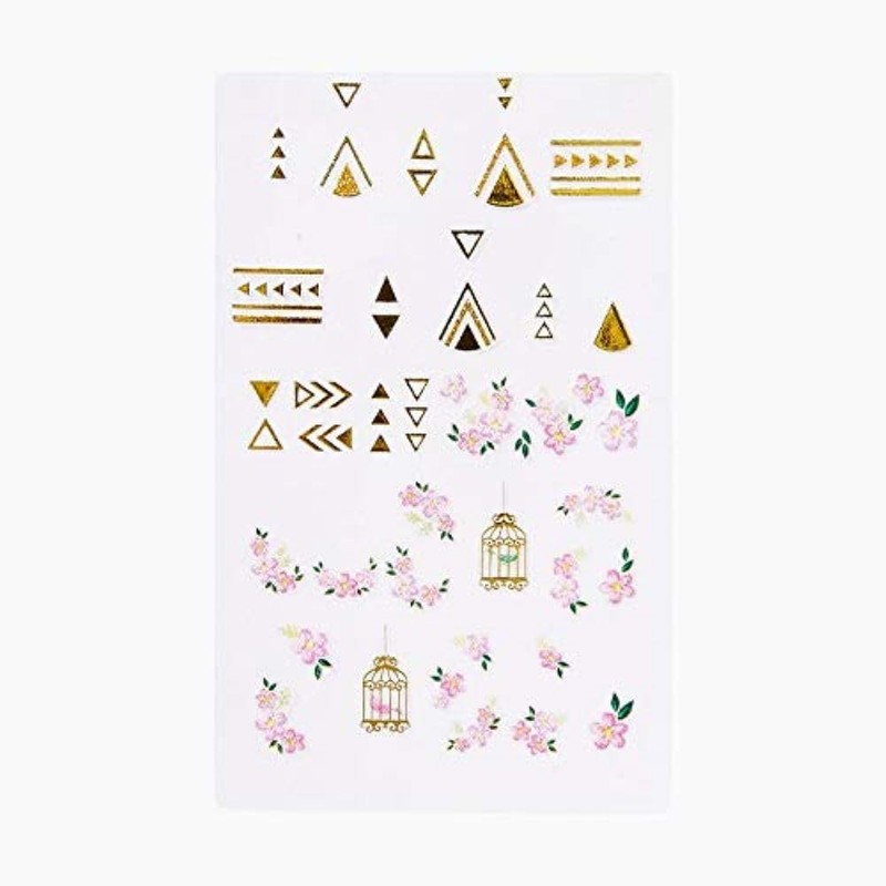 KISS Nail Art Style Stickers, DIY Manicure Kit, Style 'Glow