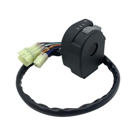 M MATI Left Handlebar Control Start Stop Headlight Switch for Arctic Cat 350 CR 366 400 425 450 XC450 Alterra 500 3313-428