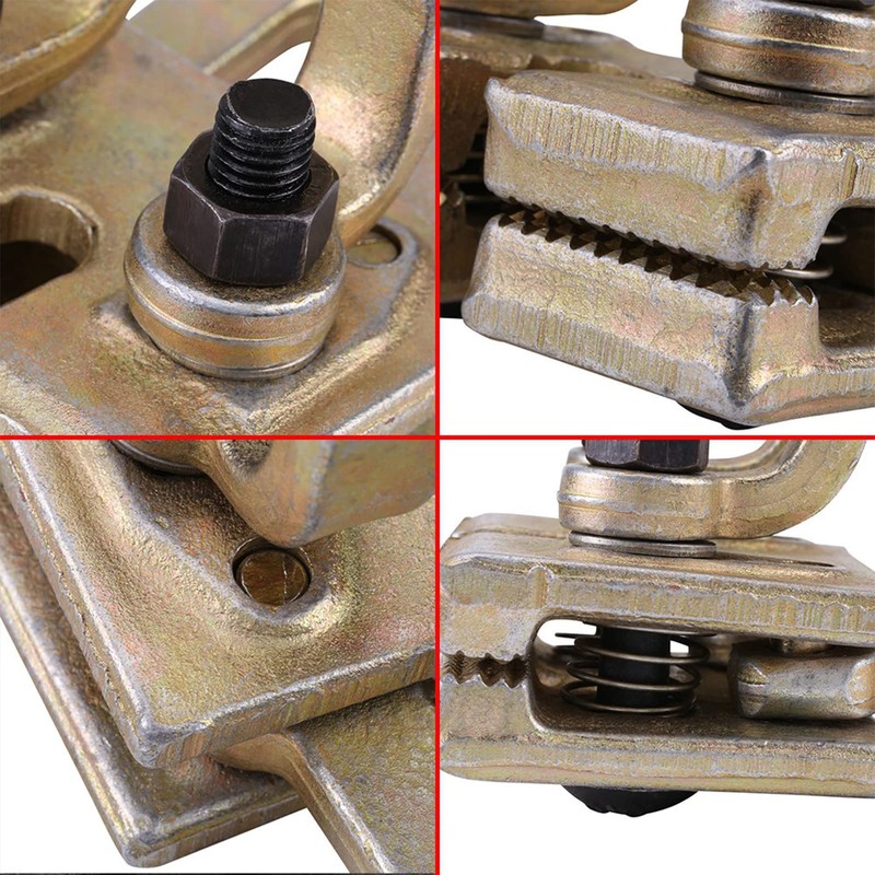 5 Ton Auto Body Repair Clamp Right Angle Self-Tightening Puller