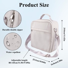 CPAP Travel Bag Compatible with Airsense 10, Airsense 11, ResMed Air Mini, Dreamstation and Accessories Storage Case (Bag Only) (Grey)