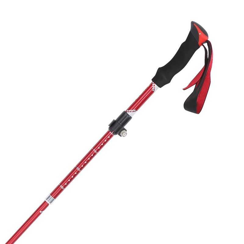 Collapsible Lightweight Aluminum Pole Hiking Stick Cane for Trekking Mountaineering