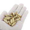QUARKZMAN Knurled Insert Nuts, Pack of 15, M5 x 20