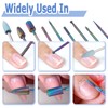 Mesee Nail Drill Bits Set, 10Pcs Tungsten Carbide Nail File