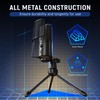 FIFINE Podcast Recording Microphone, PC USB Condenser Microphone for Streaming