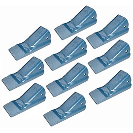 H&L Tooth Company 2AH 2A Series Crimp On Bucket Teeth Fabricated in The USA | 2A | 2AP | T2A | 2AHX | 2AC (10 Pack 2AH Teeth Only)