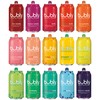 Bubly Sparkling Water, 15 Flavor Sampler, 12 fl oz Cans,