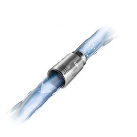 Meliconi SOS Calcare Anti-limescale Filter for Washing Machines or Dishwashers, Neodymium Magnetic Anti-limescale Protection, Universal Connection 3/4 Inch, Includes Seals, Metal