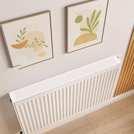 Radiator Cover Radiator Dust Cover to Decorative Radiator Pads Built-in Magnet Attached for Living Room Bedroom Kitchen White (30cm)