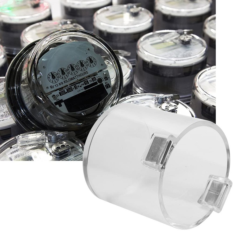 Kadimendium Emergency Stop Push Button Switch Magnetic Protective Cover Transparent