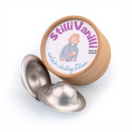 StilliVanilli Pure Pewter Nursing Cap - Provides Instant Protection for Sensitive Nipples - Made in Germany