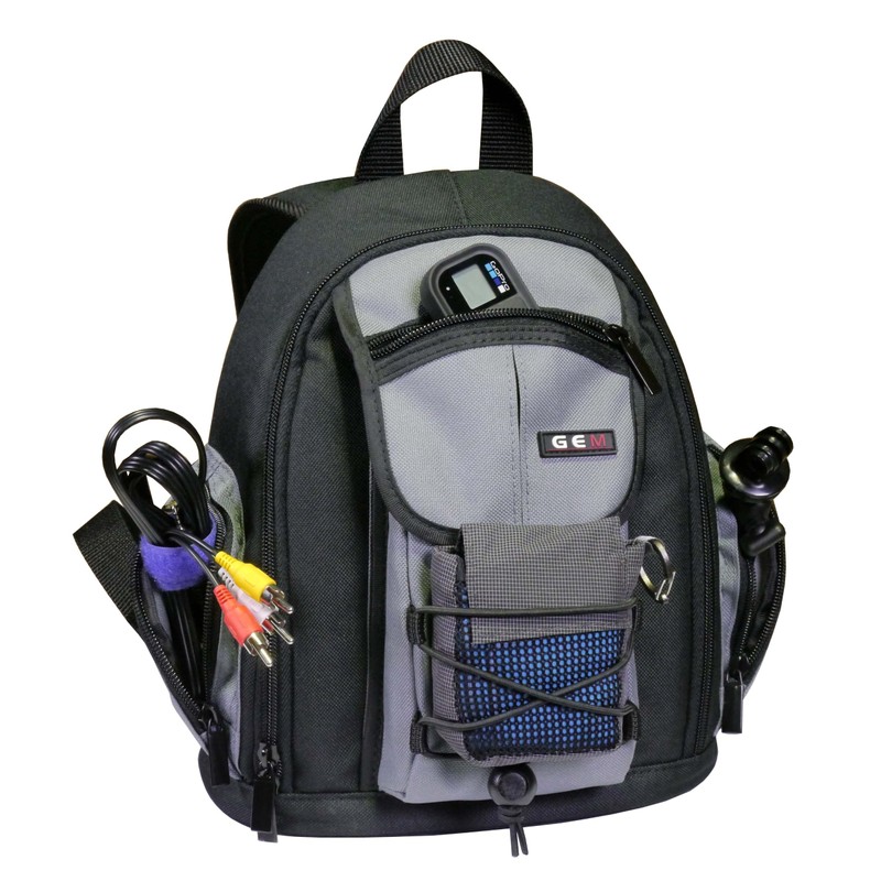 GEM Titanium Storage Backpack for GoPro Cameras - Housing for