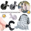 Blanket Clips, Stroller Clips, Set of 6, Multi-functional Clips, Safety