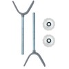 Baby Gate Banister Adapter Y-Spindle Rods - M8(8mm) for Pressure