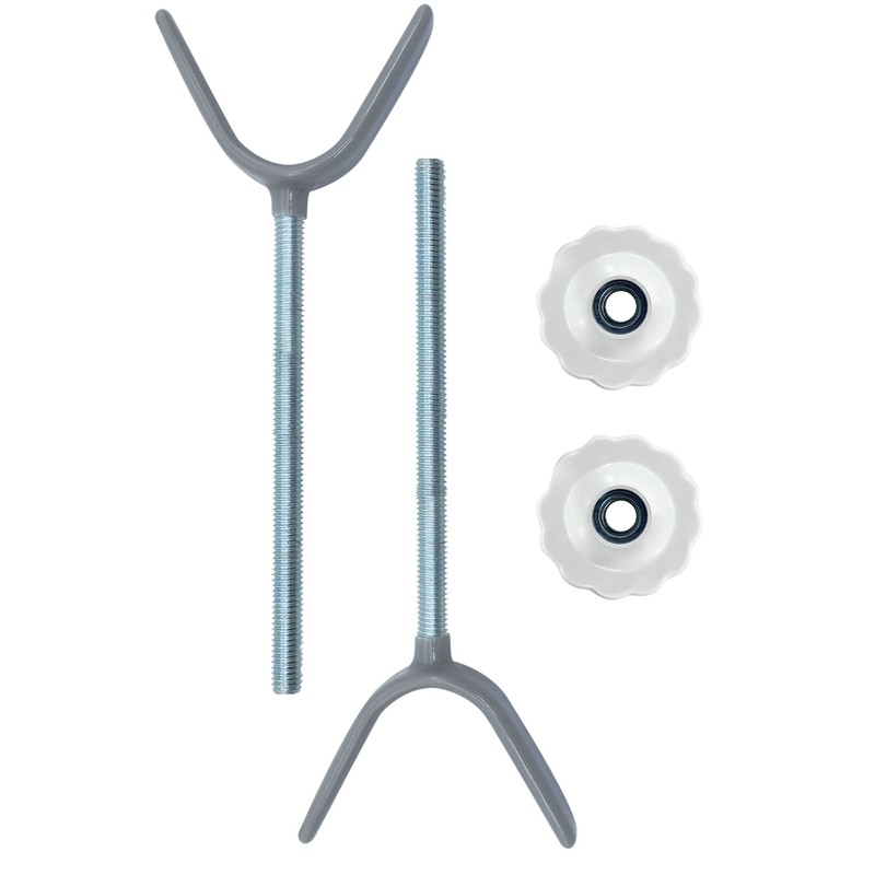 Baby Gate Banister Adapter Y-Spindle Rods - M8(8mm) for Pressure