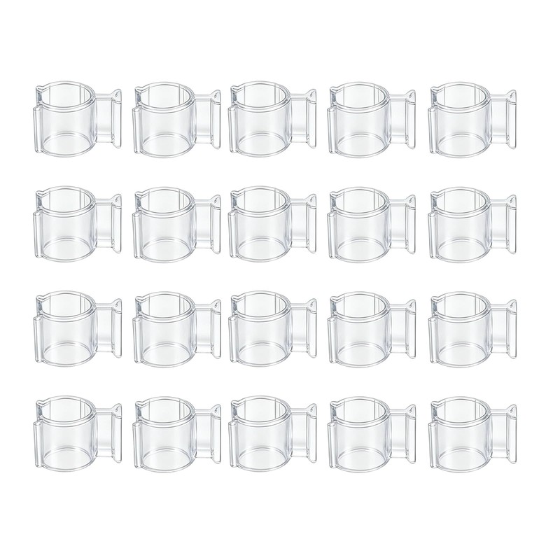 20Pcs Leakproof Pump Lock Clips Medium for Travel Bottles