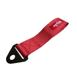 SEKER® Motorsport Tow Strap Red Loop Premium Tow Strap Tow Strap Hook Universal for Racing JDM Drift Tuning (Red)