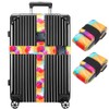 XiOiOiX Luggage Straps, TSA Approved, Easy Pack, Organized, Sunflower