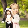 Doll Clothes for 13-18 Inch Baby Dolls, Sweet Outfits Jumpsuit