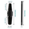 KEWAYO Double Head Screw Extractor 1/2 and 3/4 Inch with
