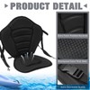 Lewtemi 2 Pack Kayak Seats with Back Support Padded Boat