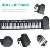 Roll Up Piano 49 Keys Portable Electronic Piano for Beginners,