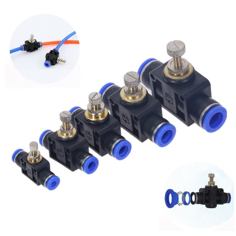 Air Control Valves, Air Flow Control Valve, Air Flow Limiter,