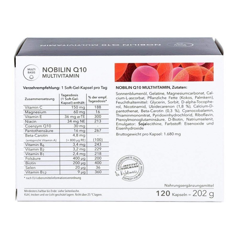 Nobilin Q10 Multivitamin Capsules
