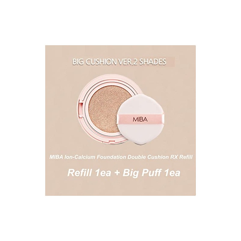 Miba Base Maquillaje Cobertura Total Big Cushion Season Spf50 Recarga