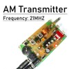 Lyaciomn 1 PCS Shortwave AM Radio Transmitter Board 21MHZ Crystal