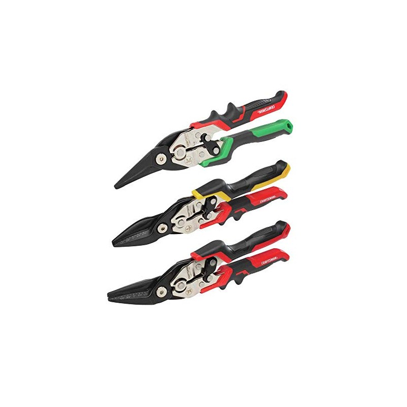CRAFTSMAN Aviation Snips, 3Piece Set (CMHT73558)